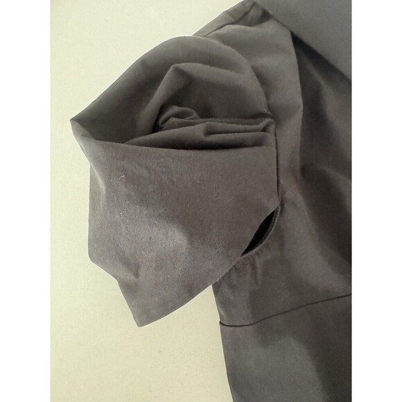 Michael Kors Collection Italy button up shirt Gold label Crushed sleeve size 10 - Picture 15 of 16